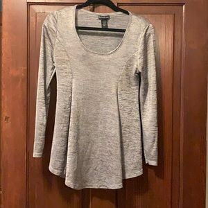 ✨5 for $20✨ Metallic Stretch Peplum Top